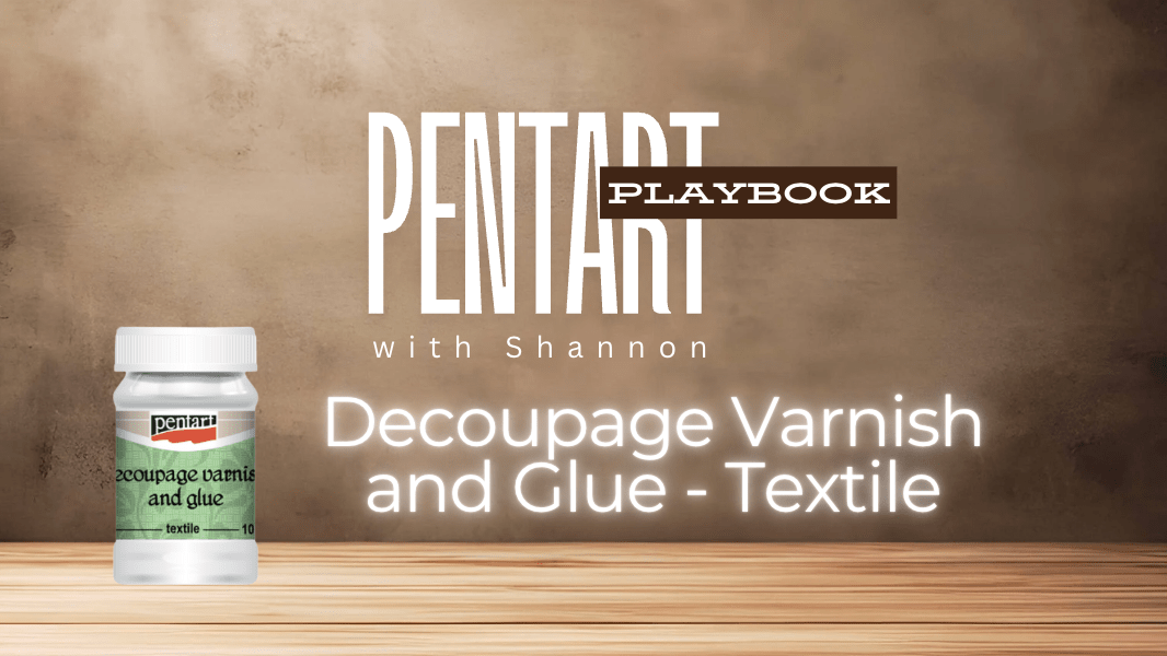 Textile Decoupage Varnish and Glue by Pentart