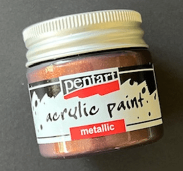 Acrylic Paint Metallic Pickin' Boots Vintage