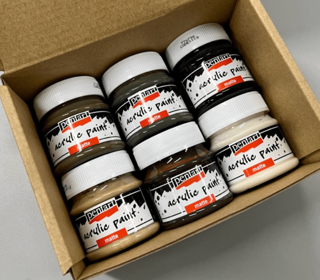 Acrylic Paint Set Pickin' Boots Vintage