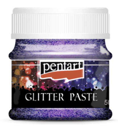 Pentart Lilac Glitter Paste by Pentart