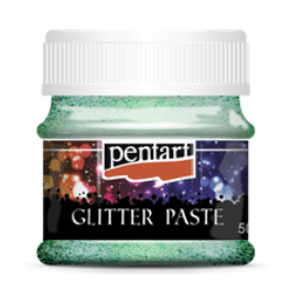 Pentart Light Green Glitter Paste by Pentart