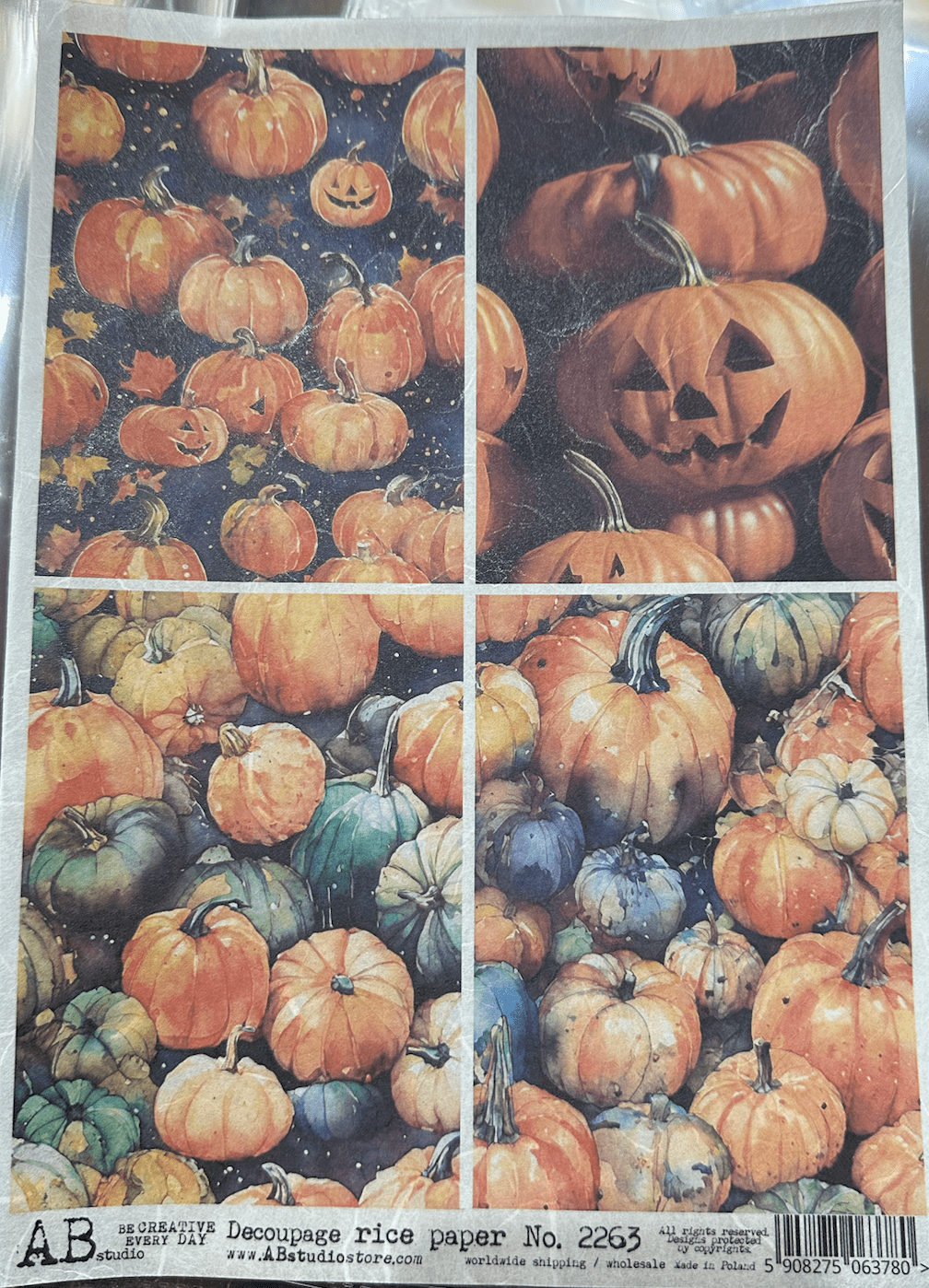 Halloween & Fall Papers by AB Studio Pickin' Boots Vintage