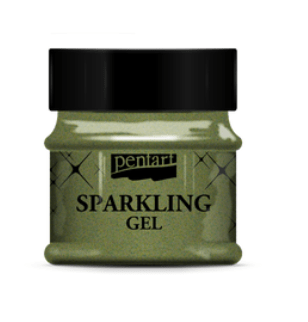 Sparkling Gel by Pentart Pickin' Boots Vintage