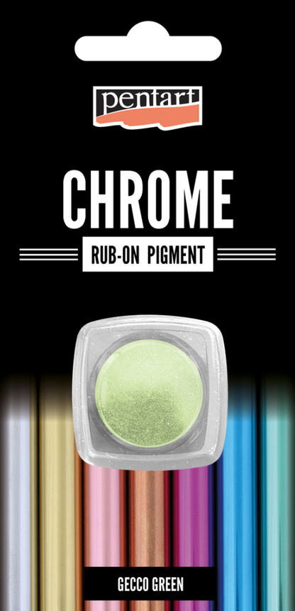 Chrome Rub on Pigment