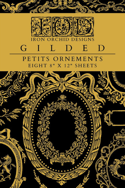 Petits Ornements Foil Transfer by IOD