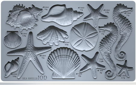 Sea Shells Mould IOD